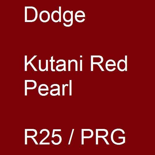 Dodge, Kutani Red Pearl, R25 / PRG.